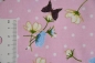 Preview: Jersey BUTTERFLY Blumen